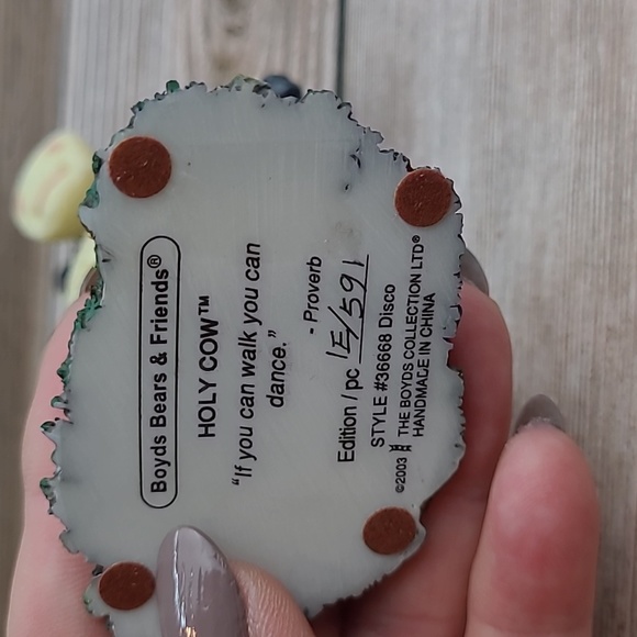 BOYDS BEARS & FRIENDS HOLY COW - Picture 14 of 15